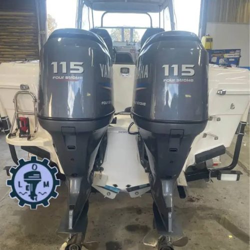 Twin 115 HP YAMAHA 4 STROKE
